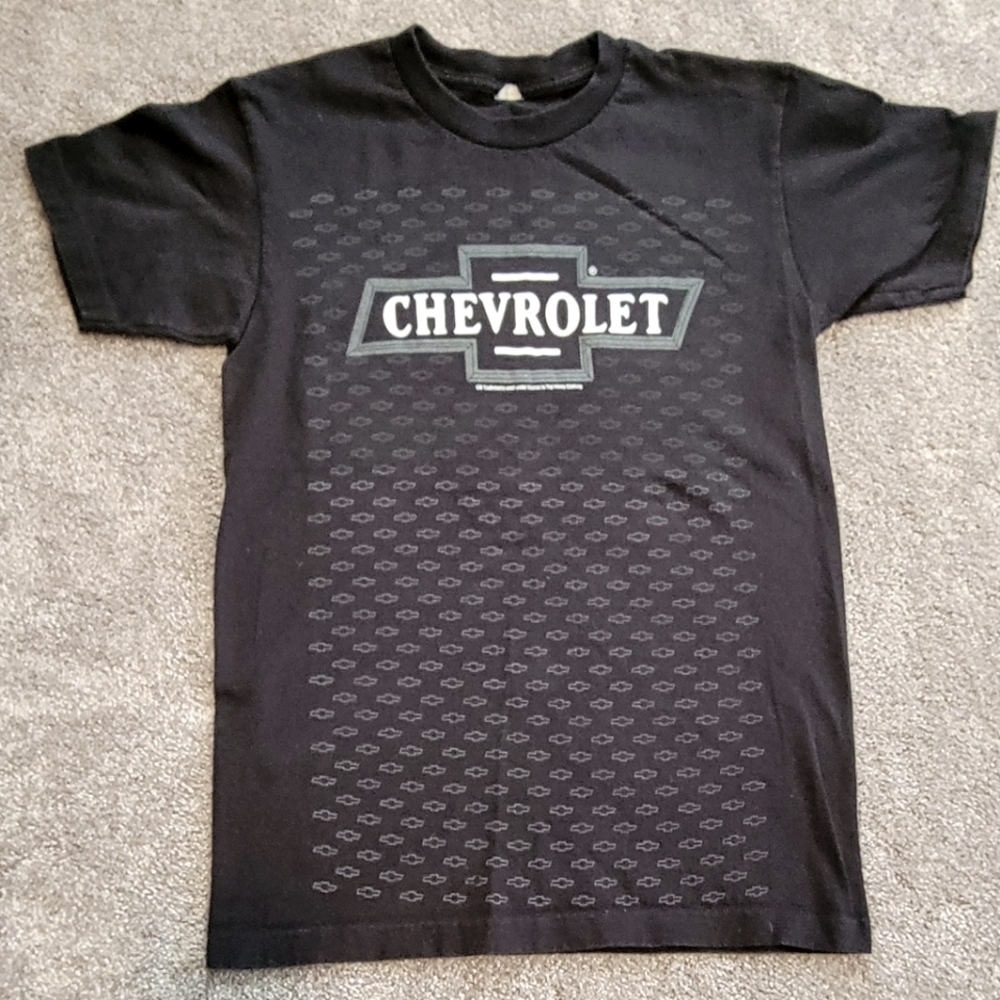 Chevrolet Bow Tie Black Graphic T-Shirt